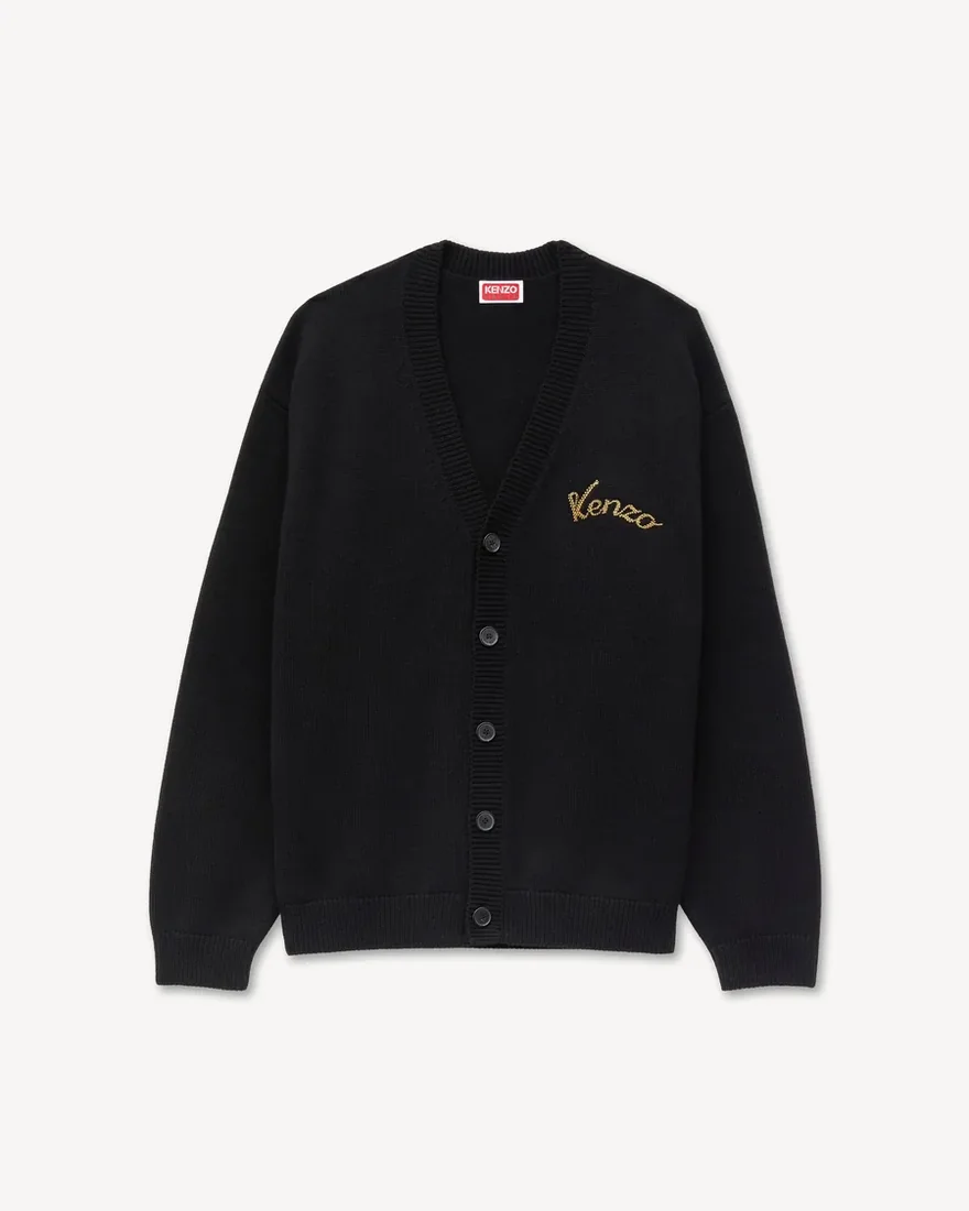 Кардиган Kenzo з вишивкою з бавовни